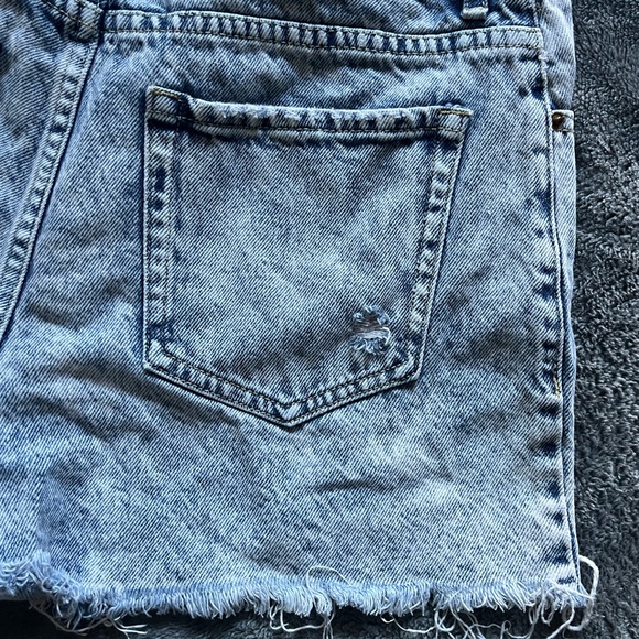 Pacsun Ultra High‎ Rise Vintage Shorts Size 27. Buttonfly - Picture 10 of 10